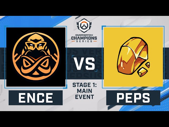 OWCS EMEA Stage 1 - Main Event Day 1: ENCE vs Team Peps