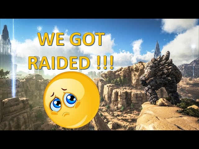 Ark: Scorched Earth - We Got Raided! AGAIN! E1 (Scorched Earth Map Gameplay)