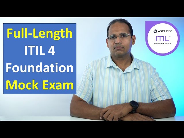 Full-length ITIL 4 Mock Exam