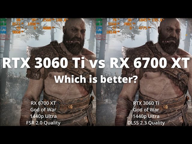 RTX 3060 Ti vs RX 6700 XT: The Ultimate Comparison