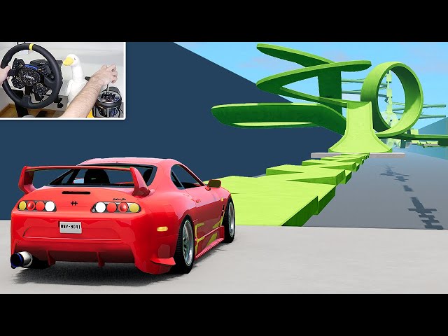 Supra vs The Hardest Map in BeamNG