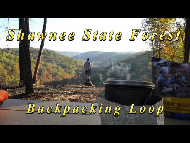 Ohio Hiking-Backpacking Shawnee State Forest, Little Smokies of Ohio