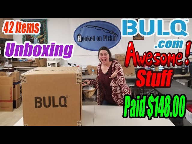 Bulq.com Unboxing of Brand New Products - Awesome Stuff! Only Paid $148.00- Online Re-selling