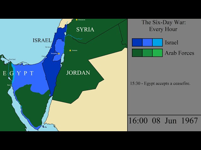 The Six-Day War: Every Hour