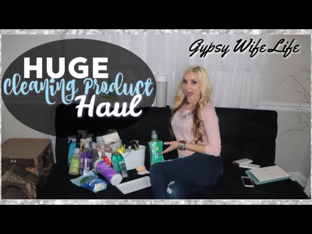 Gypsy Wife Life | Cleaning Product Haul