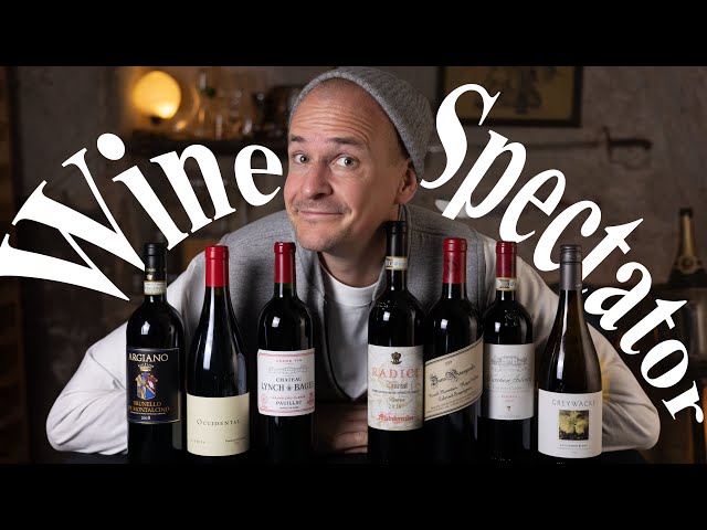 THE BEST?! Tasting WINE SPECTATOR Top 10 of 2023!