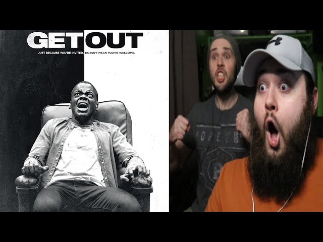 GET OUT (2017) TWIN BROTHERS FIRST TIME WATCHING MOVIE REACTION!