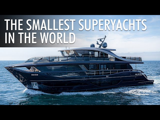 Top 5 Smallest Superyachts 2022-2023 | Price & Features