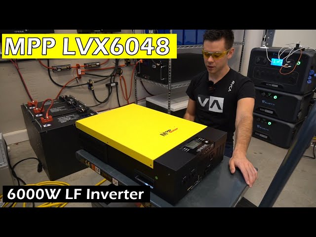 $1,577 MPP Solar LVX6048: 48V 6,000W Low Frequency Inverter! w/ 450VDC Max PV Input MPPT