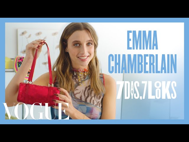 Every Outfit Emma Chamberlain Wears in a Week | 7 Days, 7 Looks | Vogue