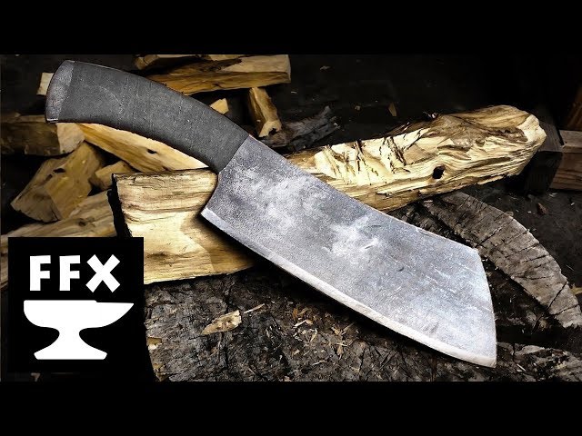 How to make a cleaver knife from unhardened steel scrap (will it hold an edge?)