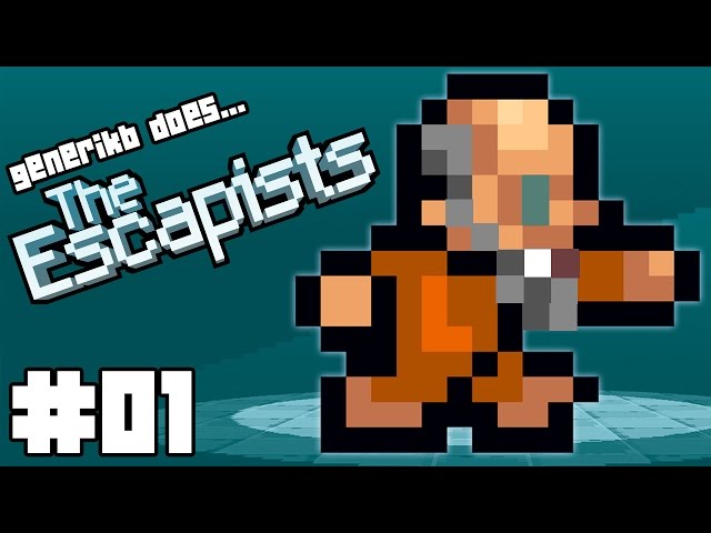 The Escapists Gameplay S01E01 - "Genny's In PRISON!!!" Center Perks Prison