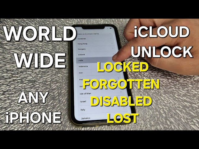 iCloud Unlock Any iPhone 6,7,8,X,11,12,13,14,15 Any iOS Locked to Owner/Forgotten/Disabled/Lost✔️