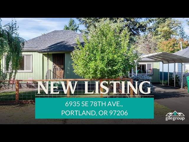 Gile Group - New Listing: 6935 SE 78th Ave., Portland, OR 97206