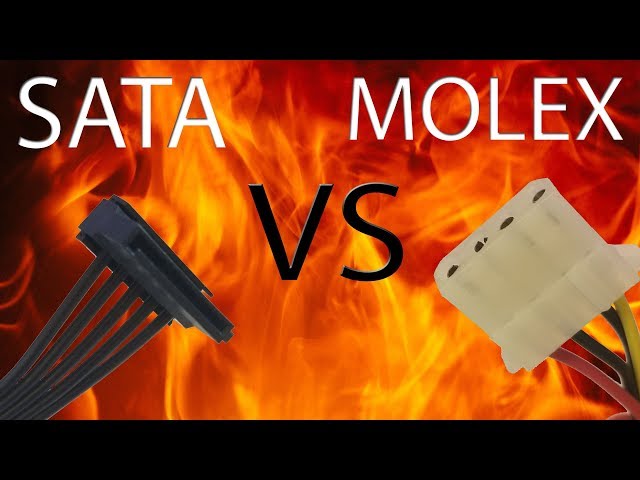 Sata VS Molex Power - Explained