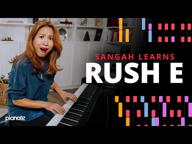 Professional Pianist Learns Rush E On The Spot 🔥