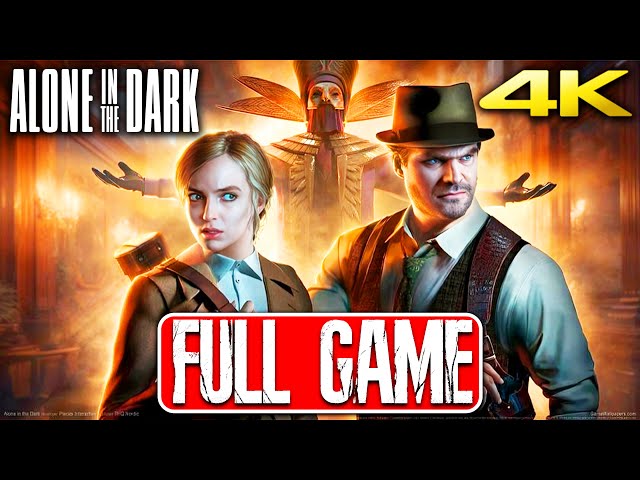 ALONE IN THE DARK (2024) Edward & Emily Gameplay Walkthrough FULL GAME (4K 60FPS) No Commentary