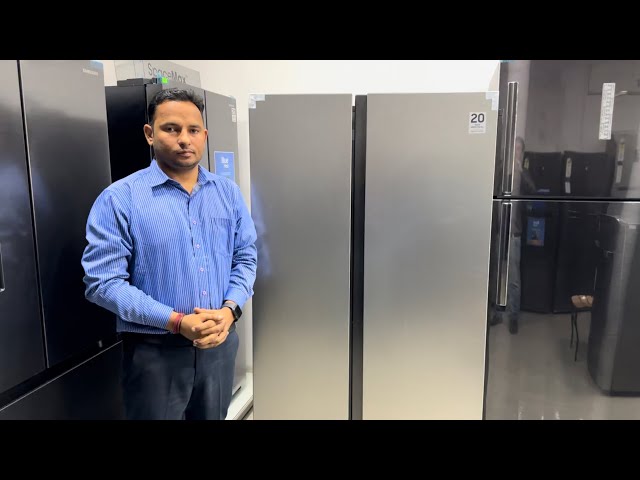 Samsung Convertible 5 in 1 Side By Side Refrigerator 2023 | RS76 Series | Demo Details Unboxing