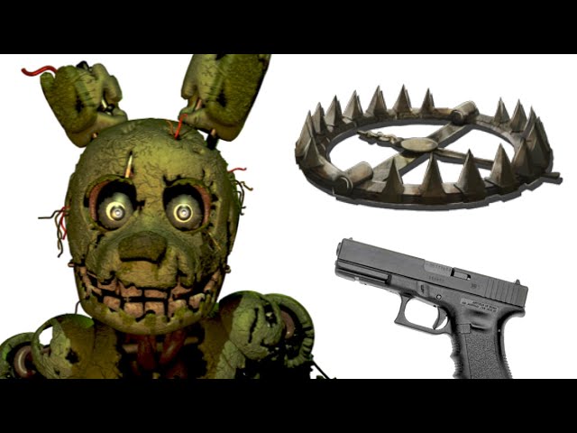 FNAF characters and their favorite weapons #2