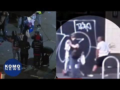 Video shows fatal beating in downtown Seattle