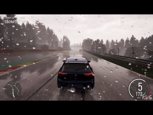 Forza Motorsport - Heavy Rain Gameplay (XSX UHD) [4K60FPS]