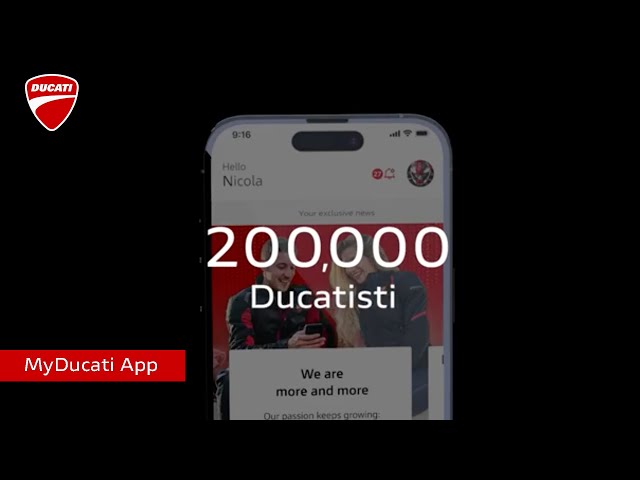 MyDucati App | 200,000 Ducatisti Strong