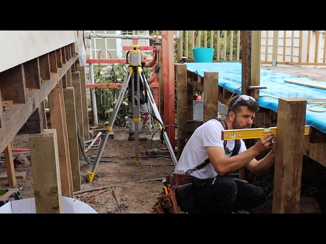 How to Set Out a House Extension (Floor Framing)