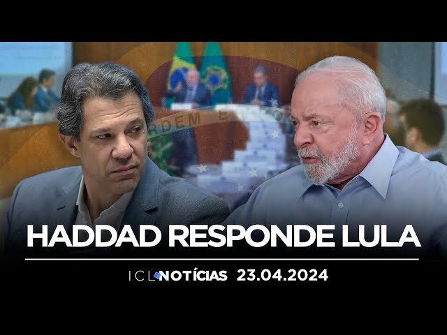 ICL NOTÍCIAS - 23/04/24 - BRONCA DE PRESIDENTE REPERCUTE ENTRE MINISTROS