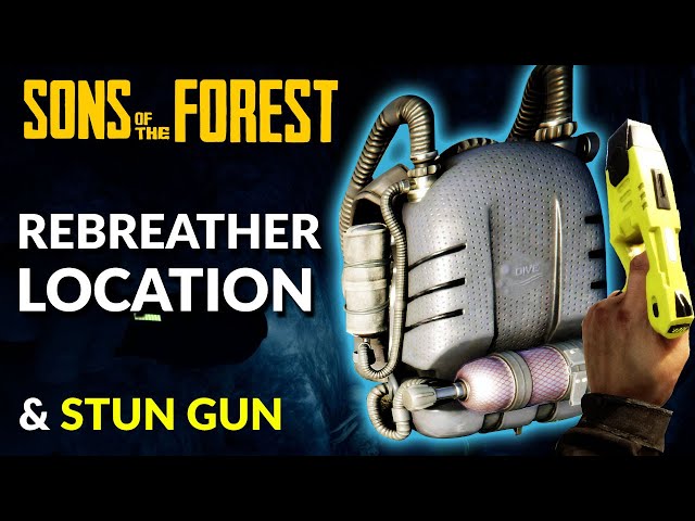 How to Get the Rebreather & Stun Gun | Sons of the Forest