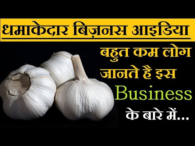 एकदम नया Business Idea, New business ideas 2019, small business ideas, low investment Garlic Peeling