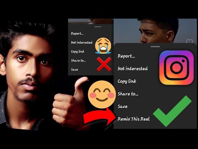 Final Solution Remix This Reel instagram not showing Problem | How to Solve This Reel Problem 2024