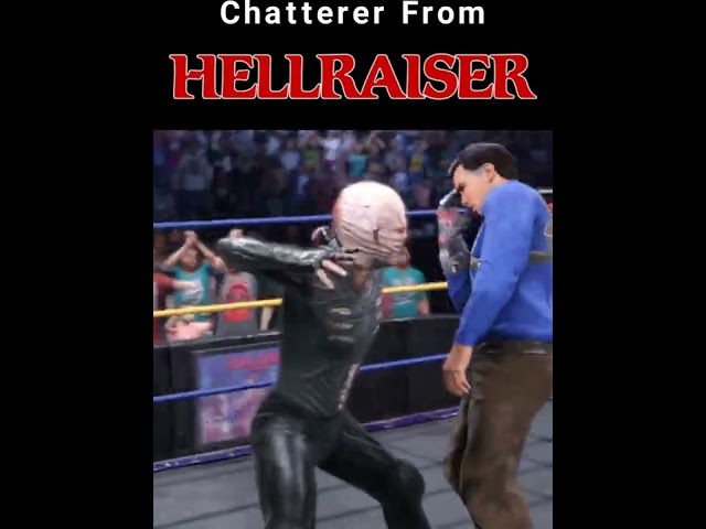 Chatterer From Hellraiser in WWE 2K22 #Shorts