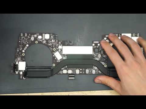 Macbook logic board repair, A1706 not charging after replacing the battery