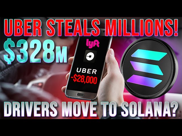 Uber & Lyft Stole $328 Million!🔥Drivers Moving To Solana?🚨