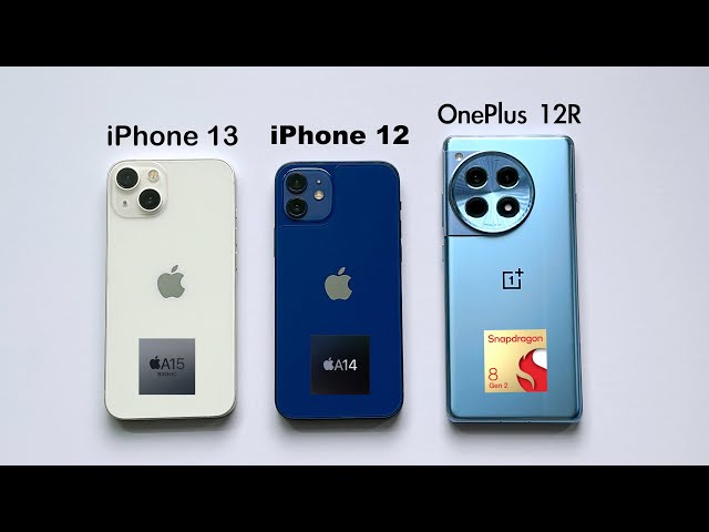 iPhone 13 vs iPhone 12 vs OnePlus 12R Ultimate Speed Test 🔥 | SURPRISING! (HINDI)