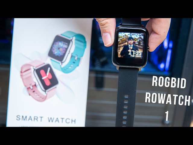 Đẹp như Apple Watch Series 3 THÉP giá chỉ 550k | Review Rogbid Rowatch 1