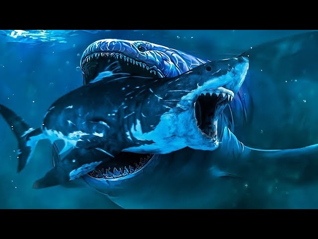 Megalodon vs The Bloop - Battle of The Biggest Ocean Creatures