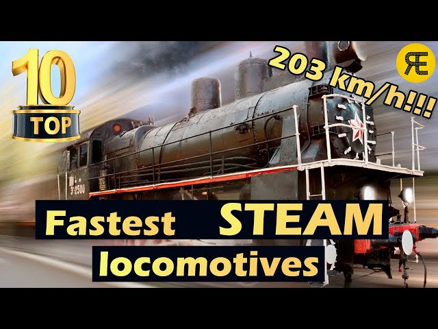 Incredible Speed Records of Steam Locomotives