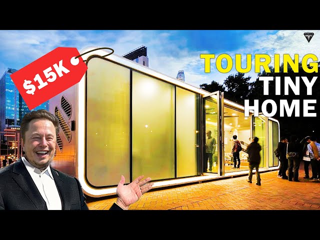 Elon Musk Debuts $15,000 Super Tiny House for 2025! What's Inside?