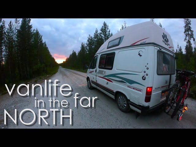 FAR NORTH of SWEDEN - VAN LIFE in the ARCTIC CIRCLE