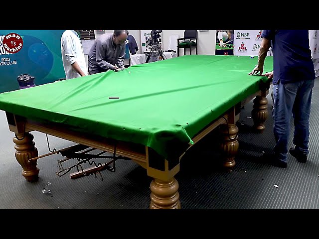 How Snooker Tables Are Made For International Tournaments