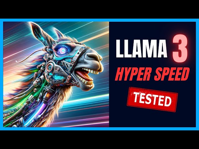 LLaMA 3 “Hyper Speed” is INSANE! (Best Version Yet)