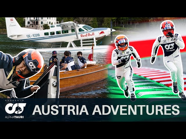 ALL ACCESS | Pierre Gasly & Yuki Tsunoda's Austrian Adventure