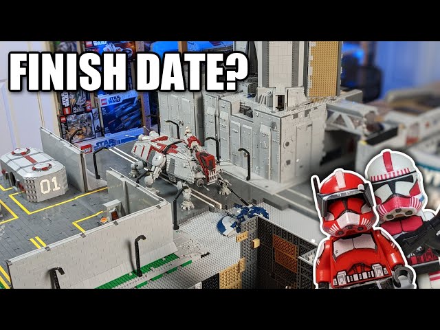 What Do I Spend On Coruscant? When Will It Be Done? LEGO Star Wars Coruscant Moc Mid Series Update!