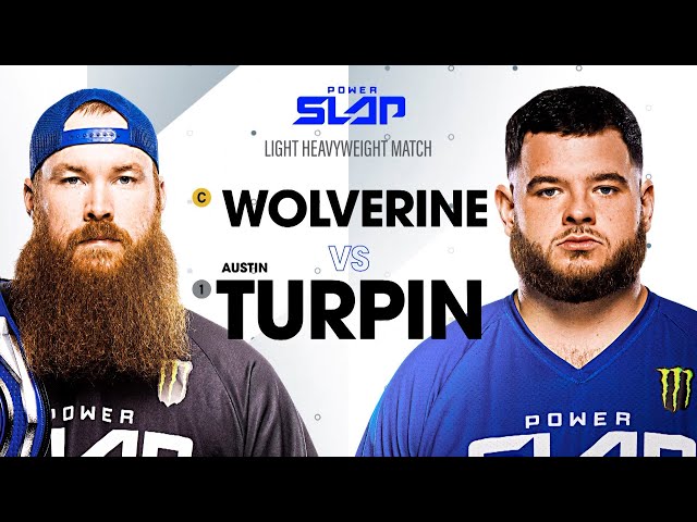 Wolverine vs Austin Turpin | Power Slap 5 Full Match