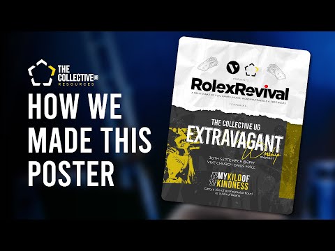 How we made this poster | Graphics Tutorial | The Collective UG