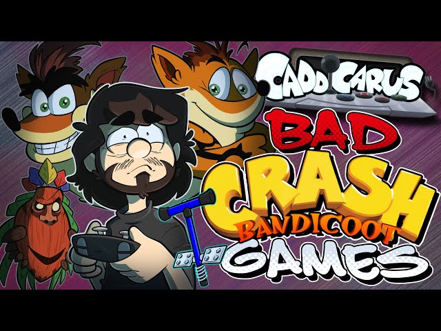 The Depressing World of Bad Crash Bandicoot Games - Caddicarus