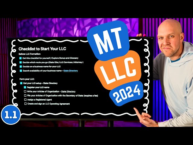How to Start an LLC in Montana in 2024 (Free Checklist)