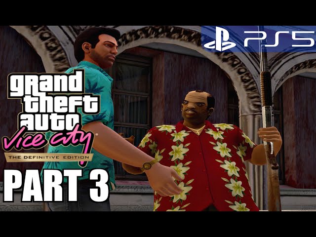 GTA VICE CITY Remaster PS5 - Gameplay Walkthrough Part 3 (GTA Definitive Edition 2021)