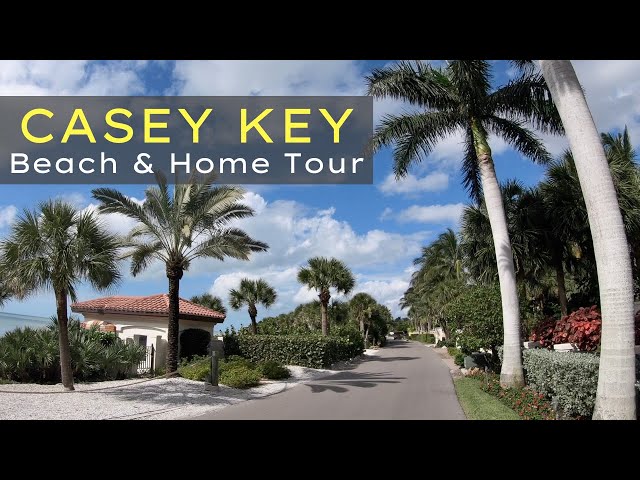 CASEY KEY FLORIDA Bike Tour - The Hollywood Hills of Sarasota, West Coast Florida
